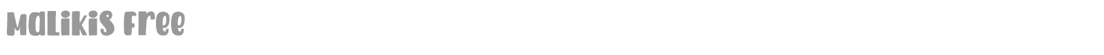 Malikis font preview